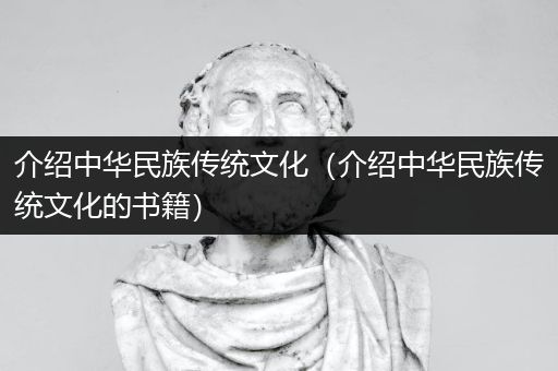 介绍中华民族传统文化（介绍中华民族传统文化的书籍）