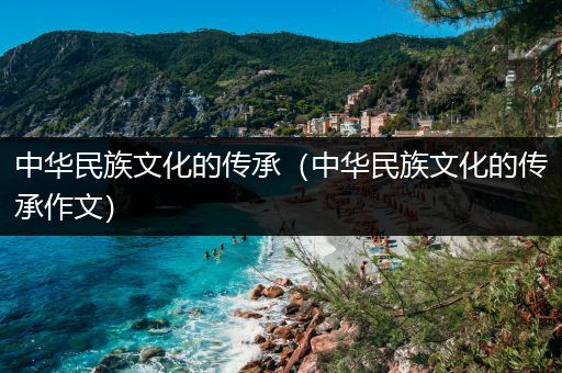 中华民族文化的传承（中华民族文化的传承作文）